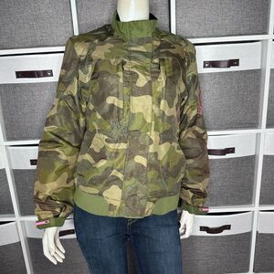 Fox Dakota Green Camo/ Pink Racing Jacket Size Small